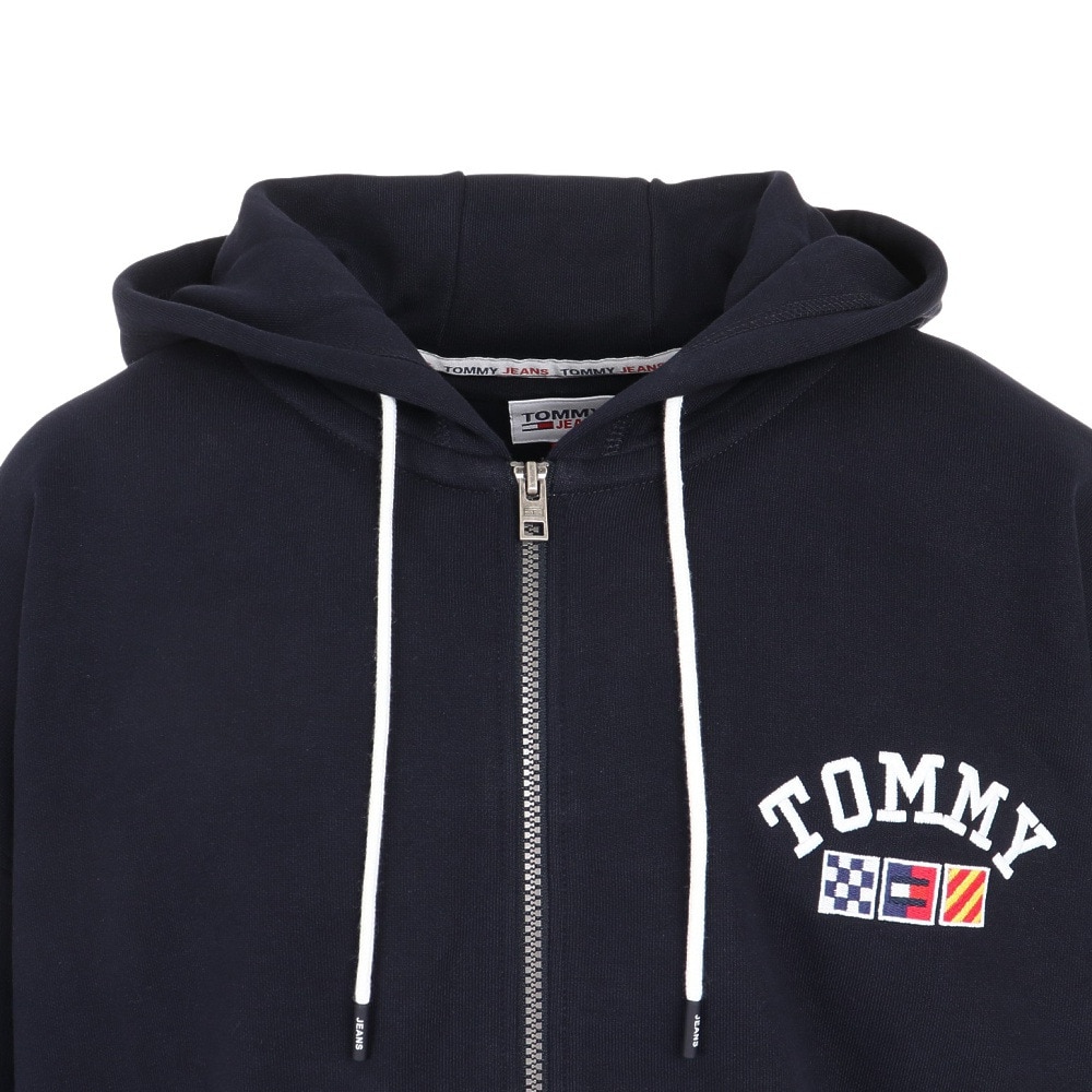 トミー ジーンズ（TOMMY JEANS）（メンズ）パーカー メンズ ZIP-THRU フーディ DM16817-DW5