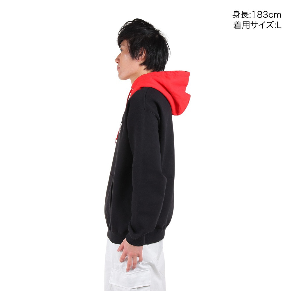 エクストララージ（XLARGE）（メンズ）2TONE フーデッド パーカー SWEATSHIRT 101233012002-BLACK