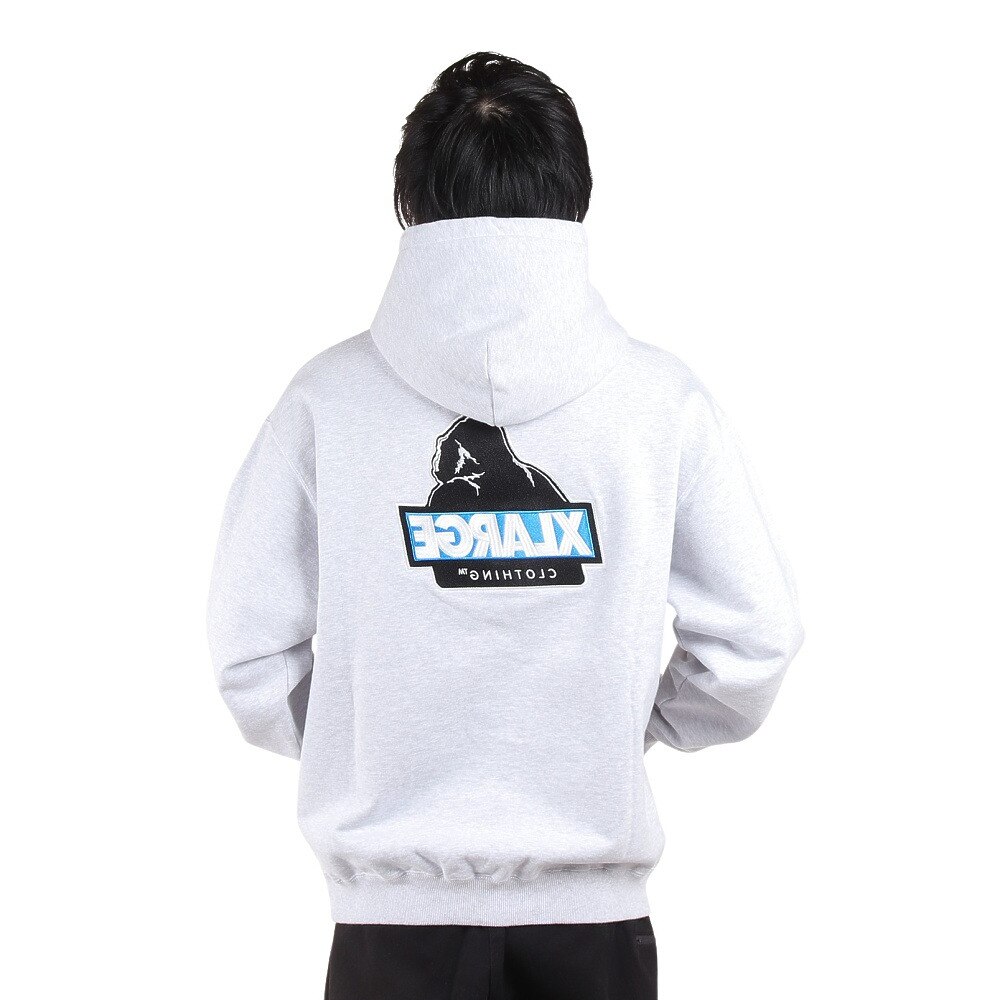 エクストララージ(XLARGE)(メンズ)パーカー メンズ SLANTED OG スウェットシャツ 101233012011-ASH