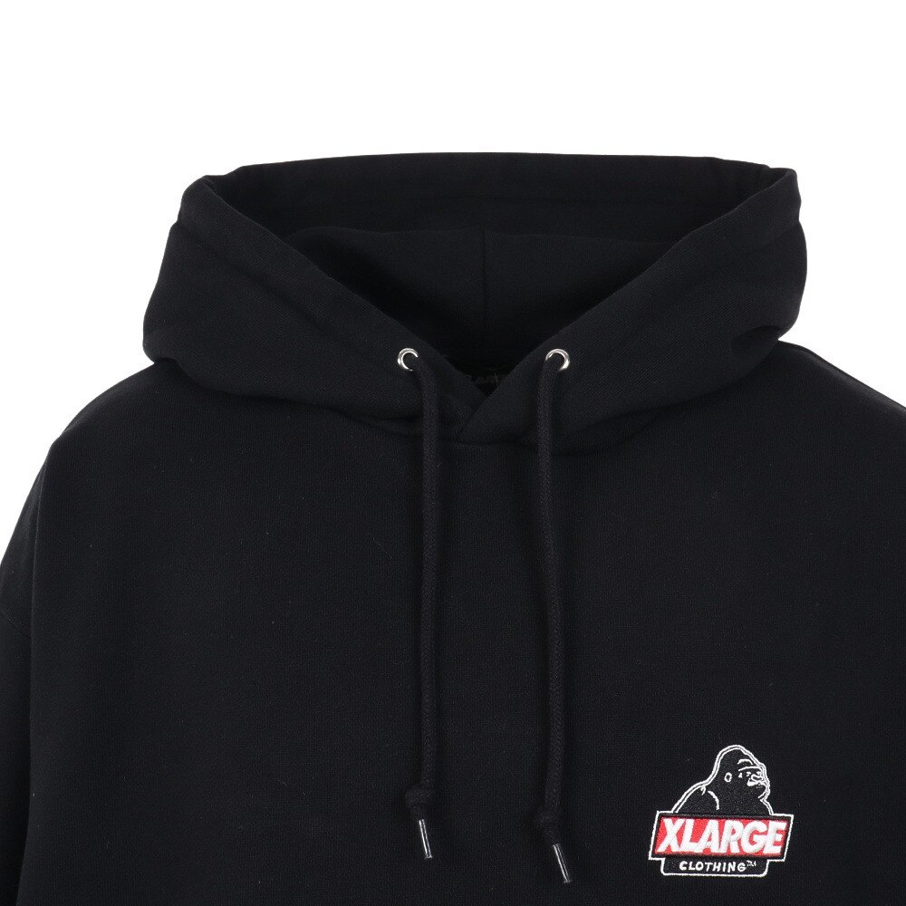 エクストララージ（XLARGE）（メンズ）パーカー メンズ SLANTED OG プルオーバー フーディー 101233012011-BLACK