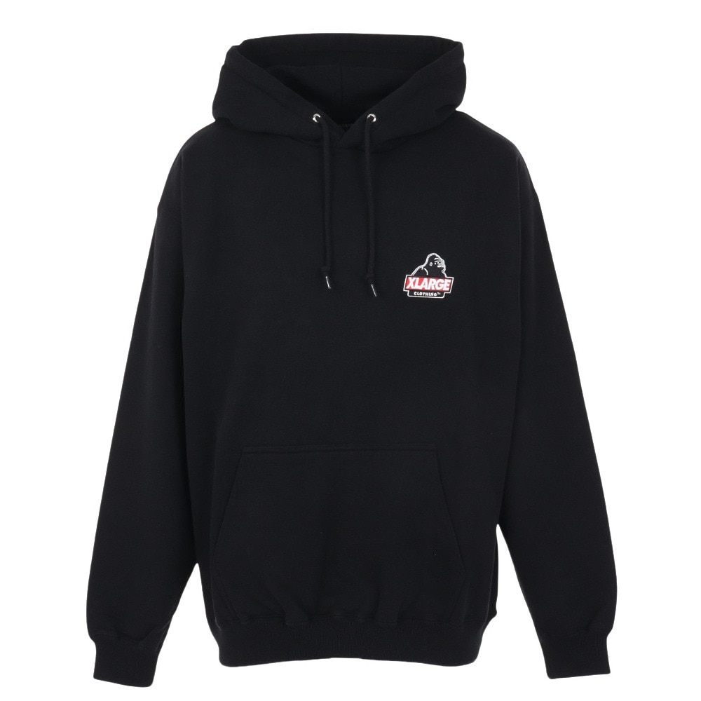 エクストララージ（XLARGE）（メンズ）パーカー メンズ SLANTED OG プルオーバー フーディー 101233012011-BLACK