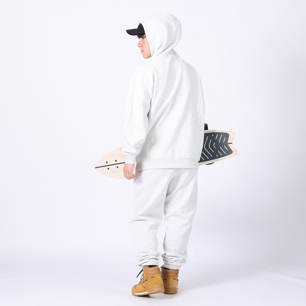 リーフ（REEF）（メンズ）ハーフジップ スウェットフーディー RFPKM2303-H.GRY