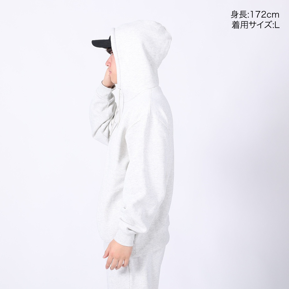 リーフ（REEF）（メンズ）ハーフジップ スウェットフーディー RFPKM2303-H.GRY