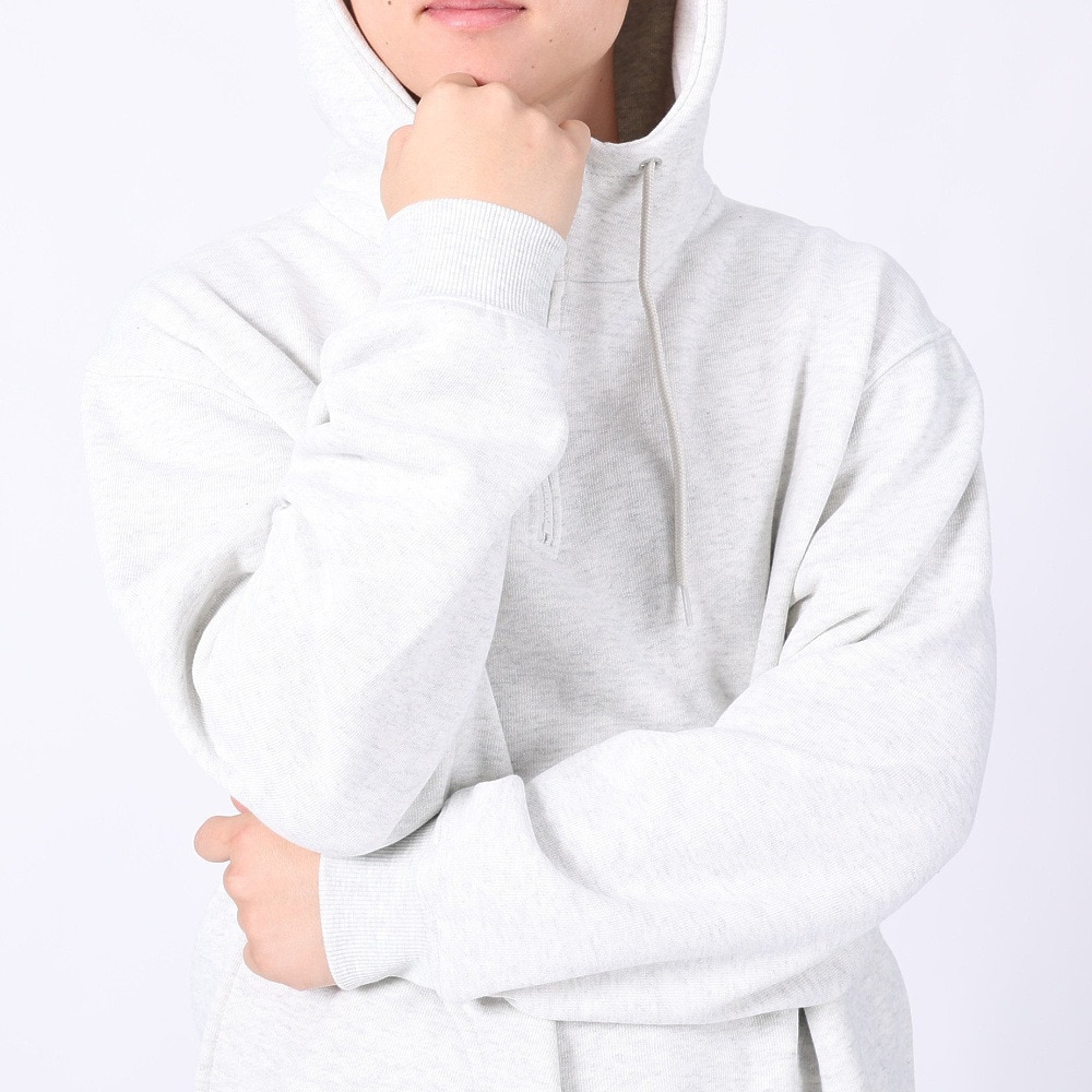 リーフ（REEF）（メンズ）ハーフジップ スウェットフーディー RFPKM2303-H.GRY