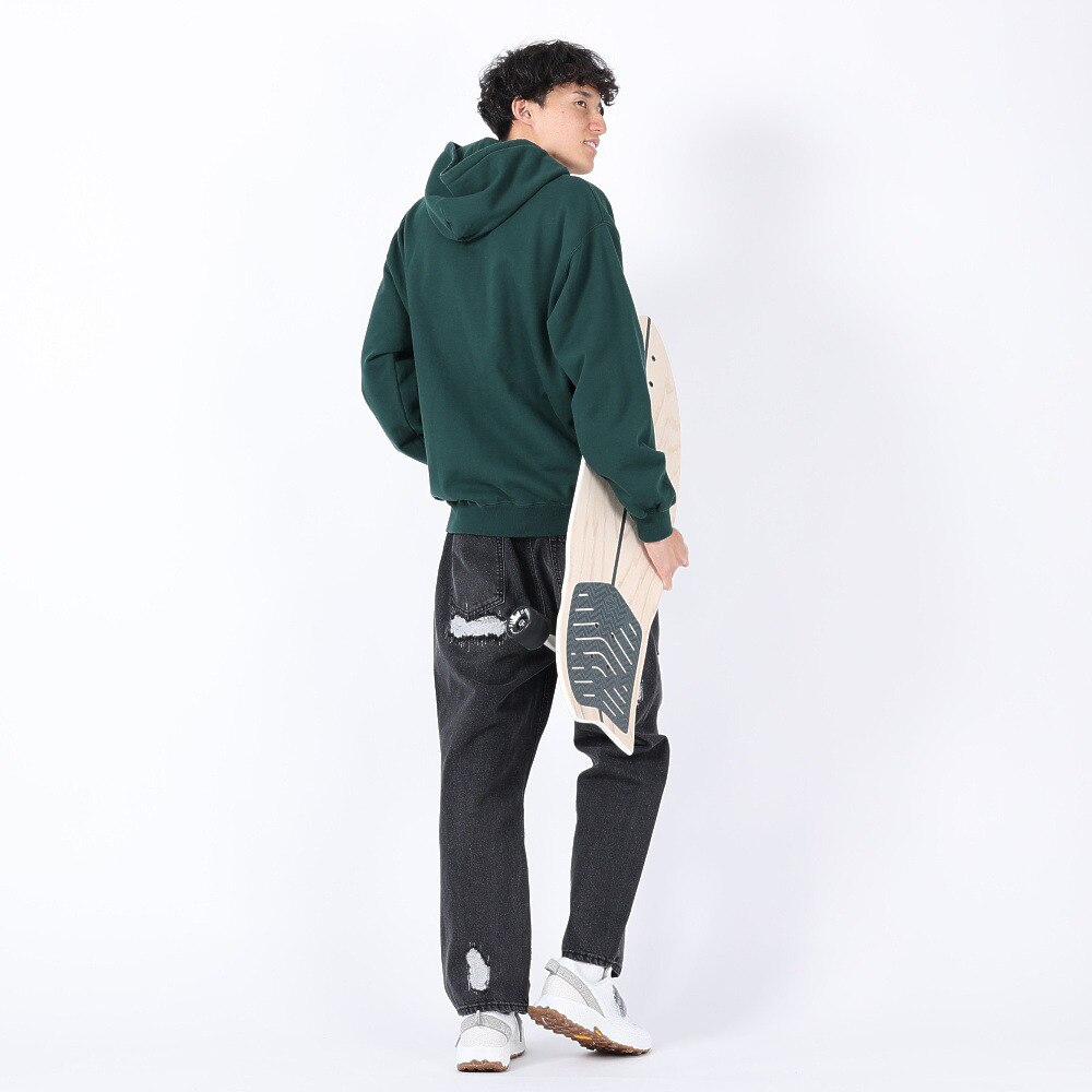 エクストララージ（XLARGE）（メンズ）CHENILLE スタンダード ロゴ スウェットフーディー 101234012009-GREEN