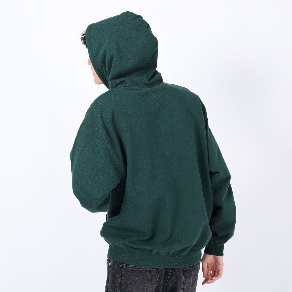 エクストララージ（XLARGE）（メンズ）CHENILLE スタンダード ロゴ スウェットフーディー 101234012009-GREEN