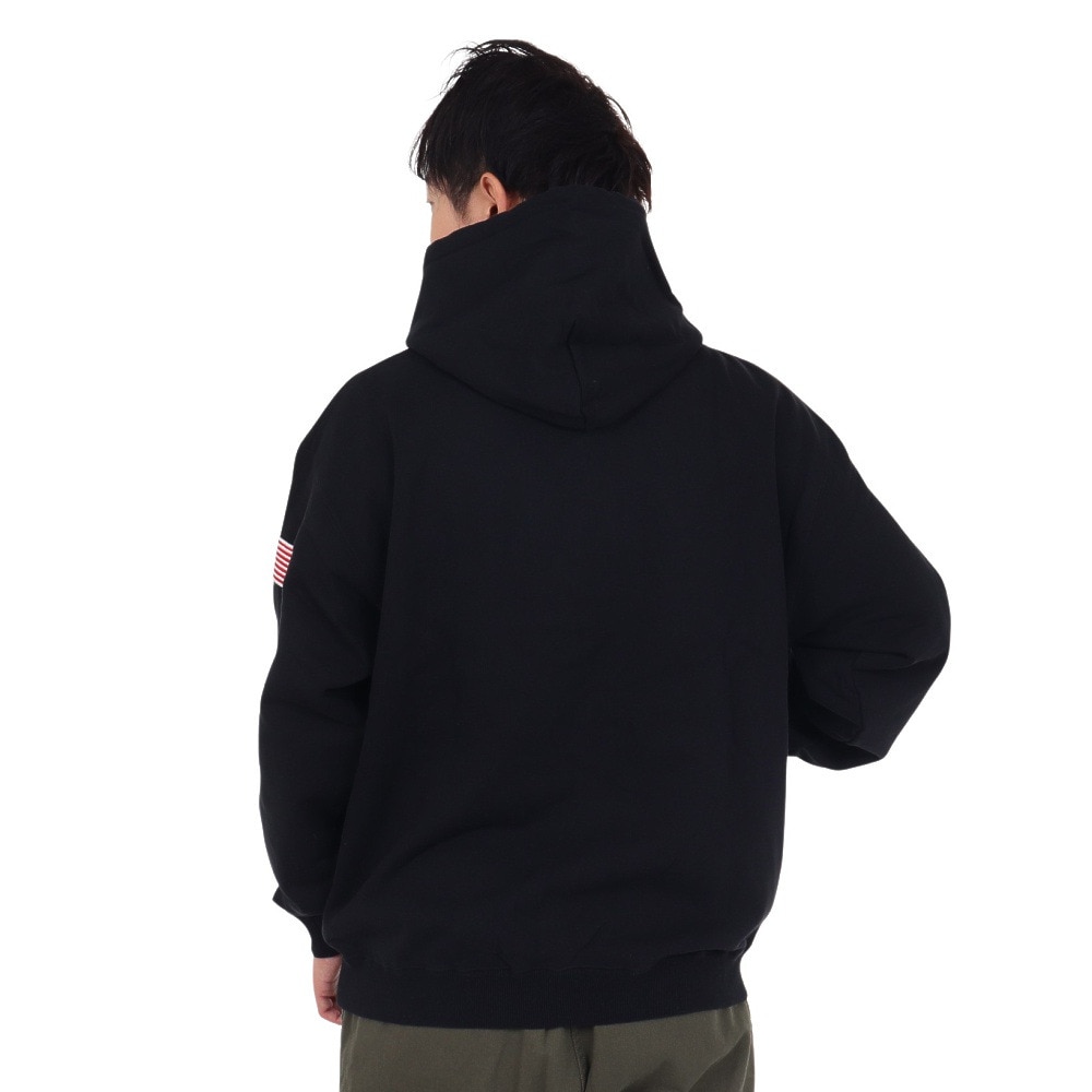エクストララージ（XLARGE）（メンズ）XL 91 フーデッド スウェットシャツ 101234012023-BLACK