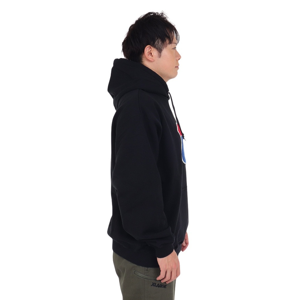 エクストララージ（XLARGE）（メンズ）XL 91 フーデッド スウェットシャツ 101234012023-BLACK