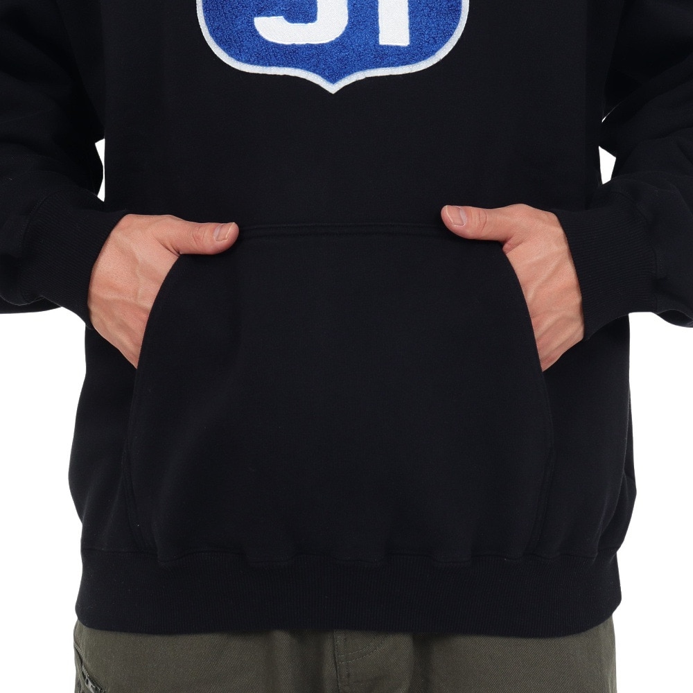 エクストララージ（XLARGE）（メンズ）XL 91 フーデッド スウェットシャツ 101234012023-BLACK
