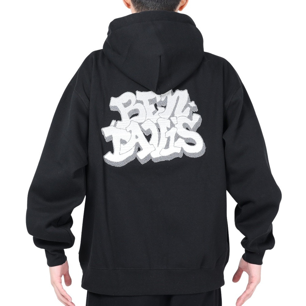 ベンデイビス（BEN DAVIS）（メンズ）スロー アップ フルジップ スウェットフーディー 24380012-01BLK