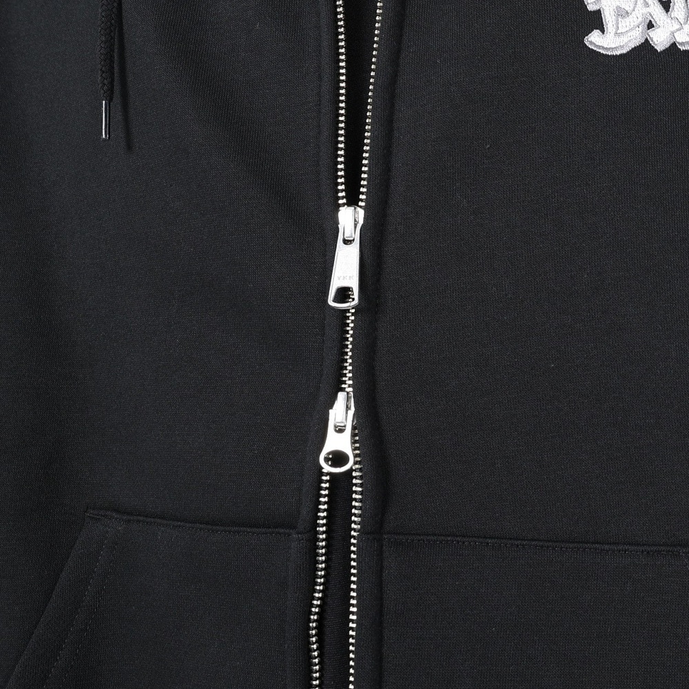 ベンデイビス（BEN DAVIS）（メンズ）スロー アップ フルジップ スウェットフーディー 24380012-01BLK