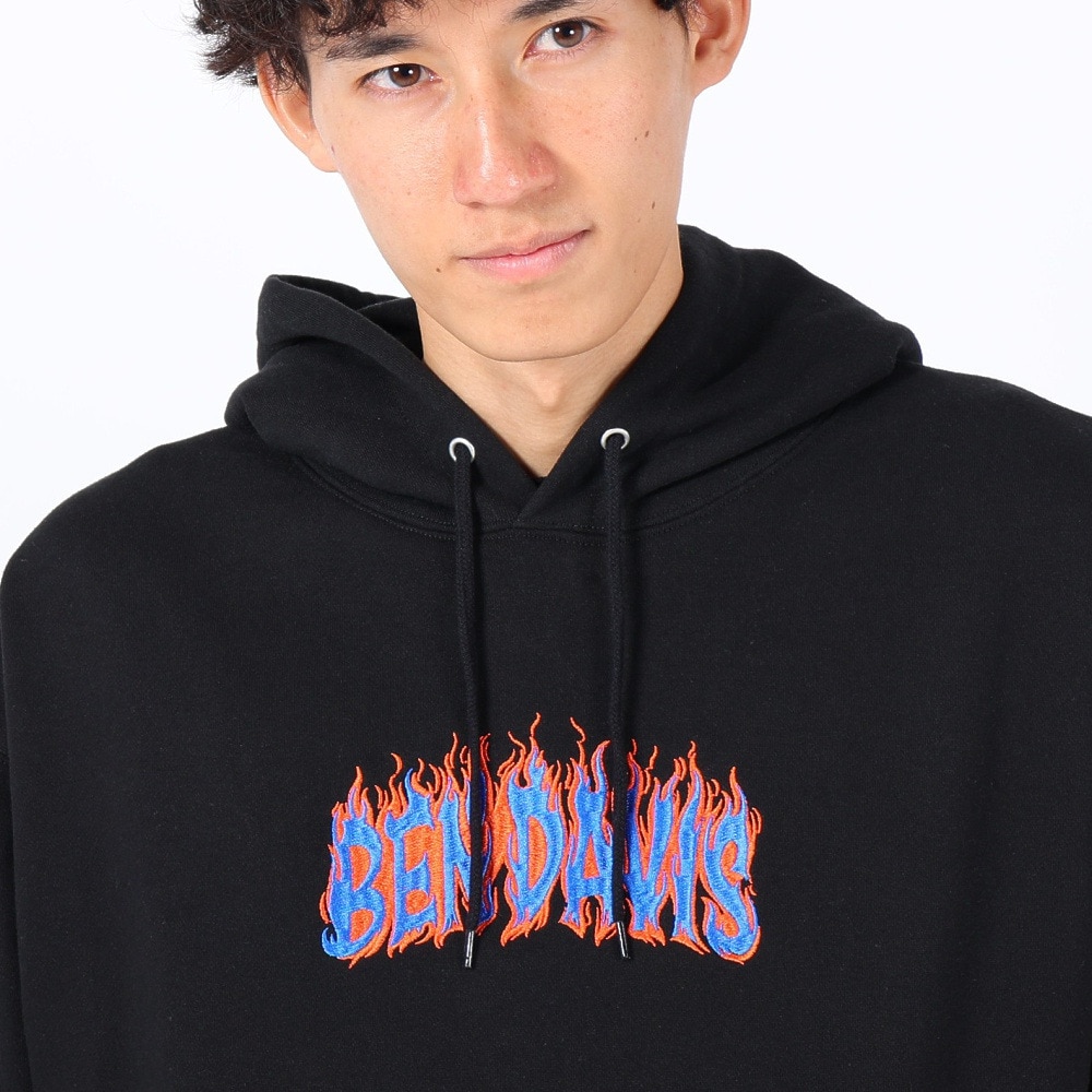 ベンデイビス（BEN DAVIS）（メンズ）BBQ MASTER フーディー 24380016-01BLK