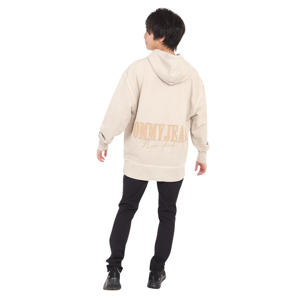 トミー ジーンズ（TOMMY JEANS）（メンズ）トーナルリニアフーディー DM17809-ACG