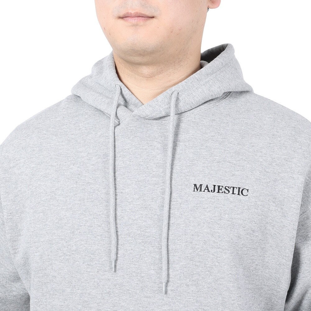 マジェスティック（MAJESTIC）（メンズ）プルオーバー フーディ OT0623FW0009-GRY