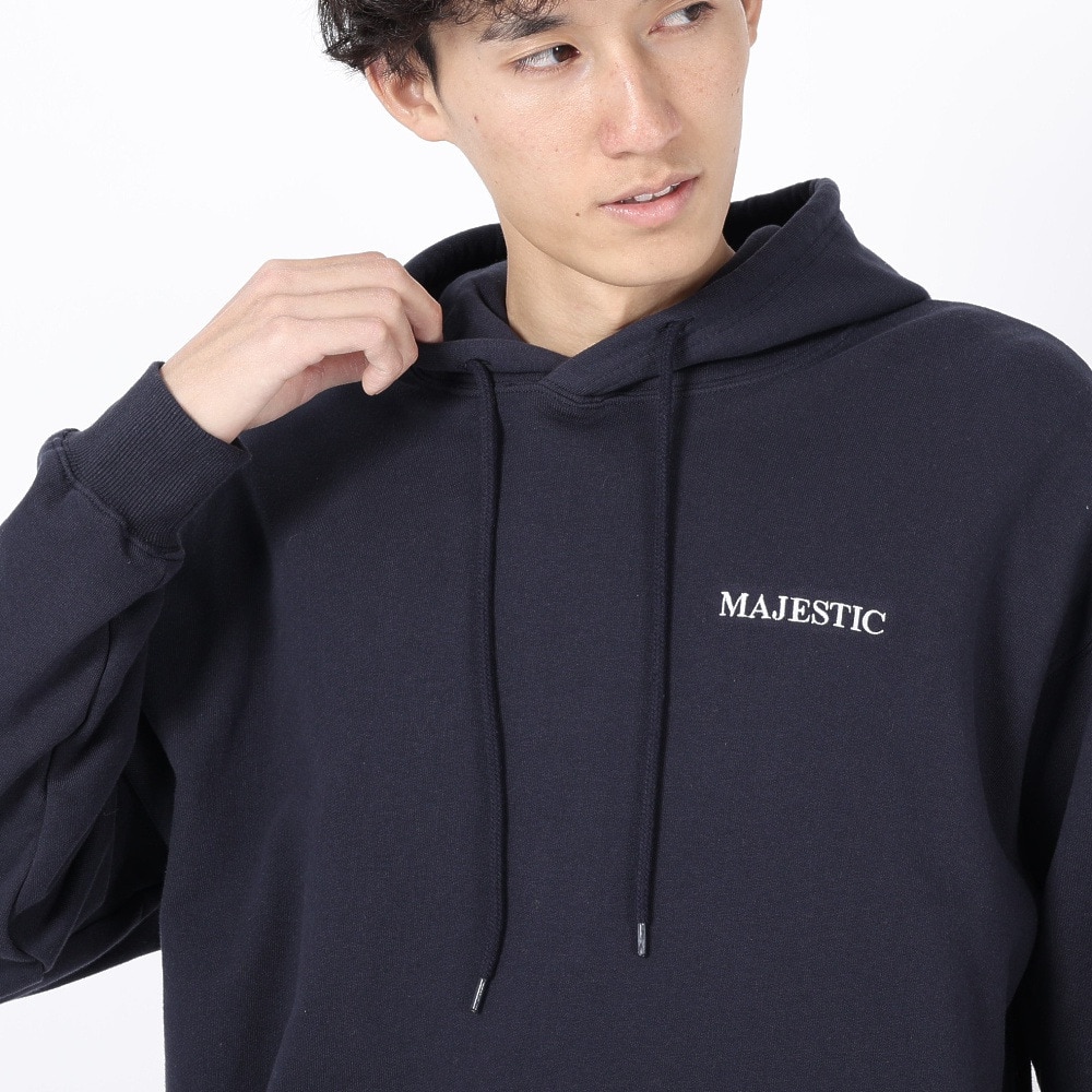 マジェスティック（MAJESTIC）（メンズ）プルオーバー フーディ OT0623FW0009-NVY