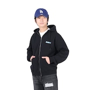 エクストララージ（XLARGE）（メンズ）スタンダードロゴ ジップフーデッドスウェットシャツ 101241012001-BLACK