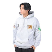 エクストララージ（XLARGE）（メンズ）TIGER EMBROIDERY フーディースウェット 101241012014-ASH