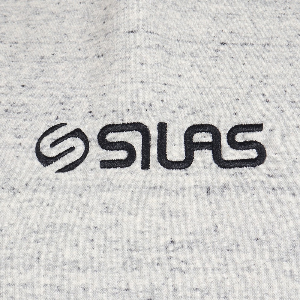 サイラス（SILAS）（メンズ）OLD ロゴベーシックワイド フーディー 110233012008-ASH