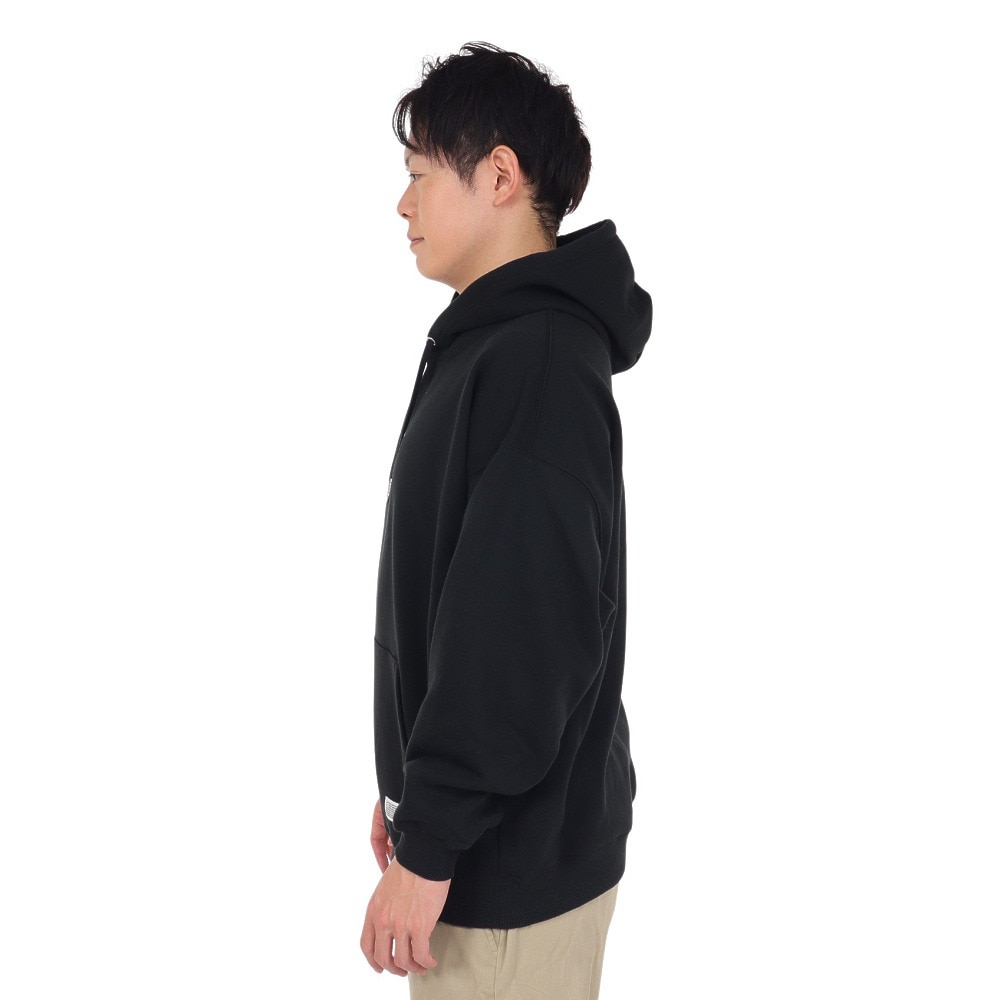 サイラス（SILAS）（メンズ）OLD ロゴベーシックワイド フーディー 110233012008-BLACK