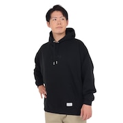 (メンズ)OLD ロゴベーシックワイド フーディー 110233012008-BLACK