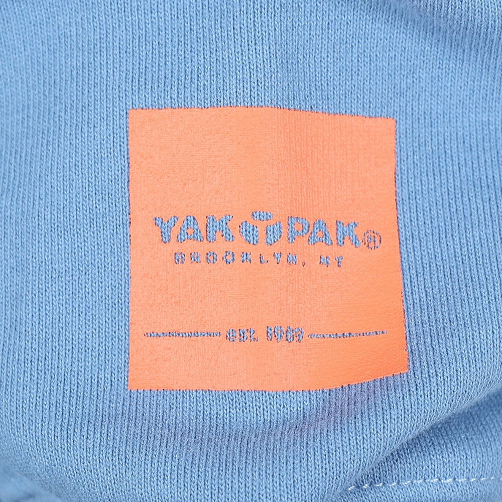 ヤックパック（YAK PAK）（メンズ、レディース）ブルックリン刺繍ワッペン ジップパーカ 4310014-67 BLG