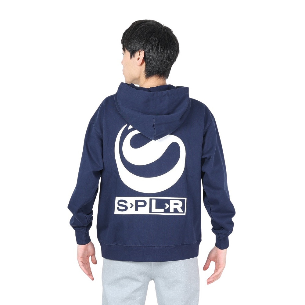 SPLR（SPLR）（メンズ）ロゴ フルジップフーディー 2411-18113-00221