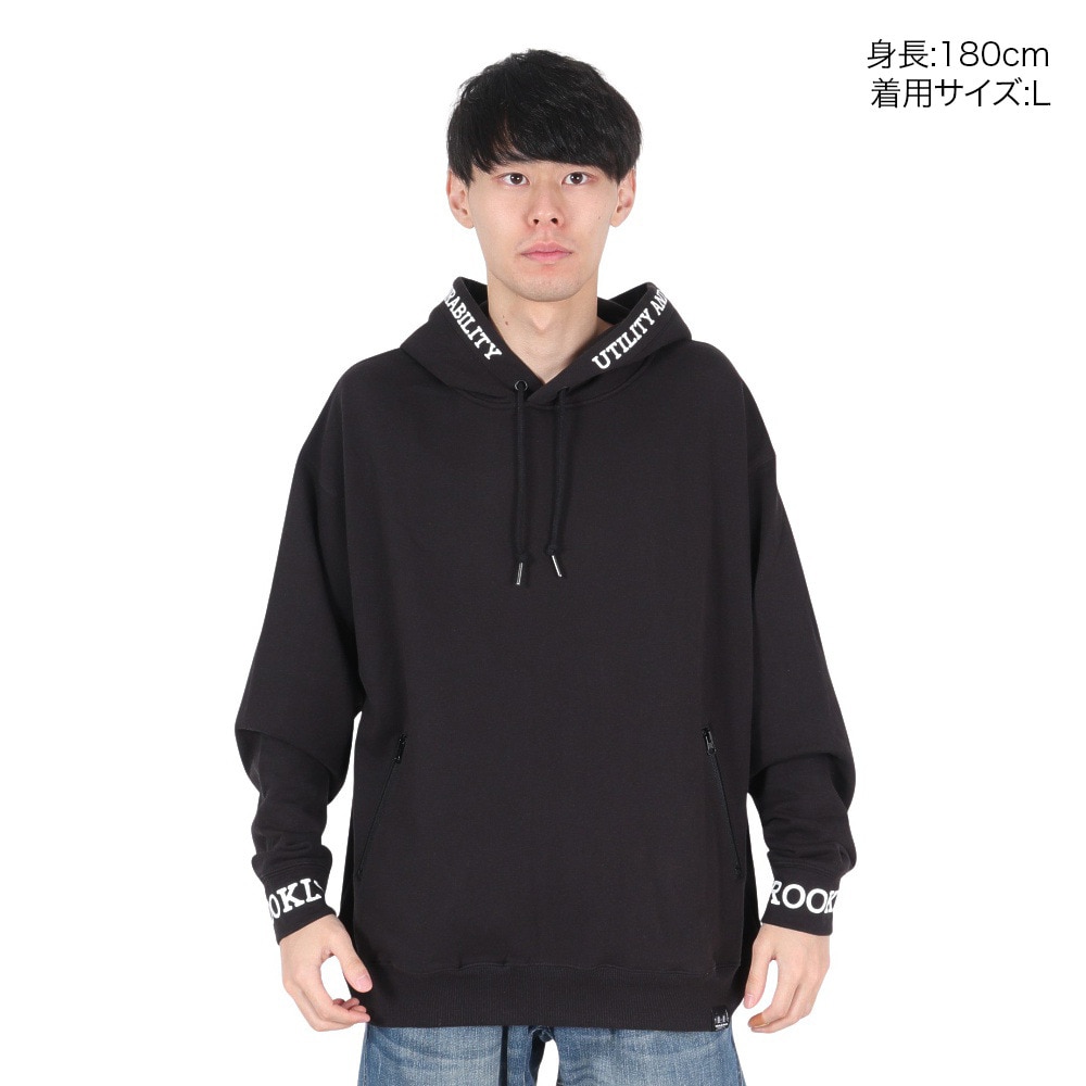 ヤックパック（YAK PAK）（メンズ、レディース）プル 長袖 パーカ 4710005-01 BLK