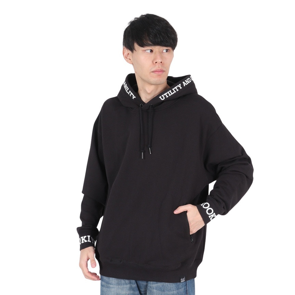 ヤックパック（YAK PAK）（メンズ、レディース）プル 長袖 パーカ 4710005-01 BLK