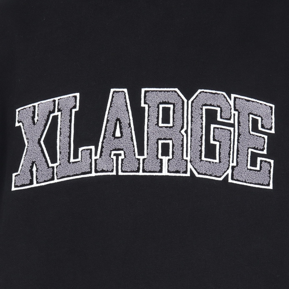 エクストララージ（XLARGE）（メンズ）ARCH ロゴ フーディー スウェットシャツ 101243012011-BLACK