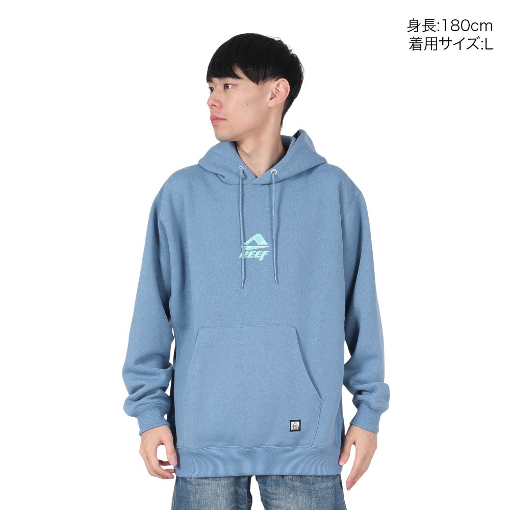 リーフ（REEF）（メンズ）SOLONA スウェット フーディー RFPKM2401-B.GRY
