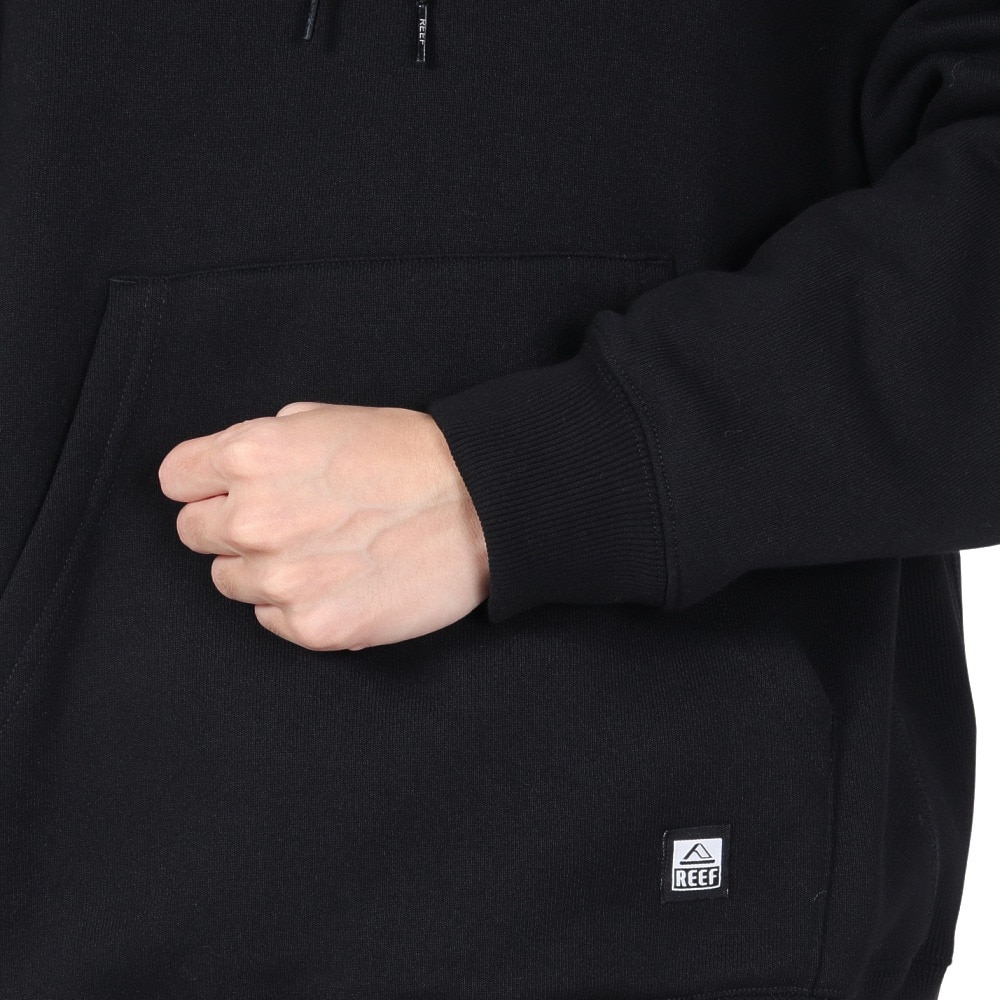 リーフ（REEF）（メンズ）SOLONA スウェット フーディー RFPKM2401-BLK