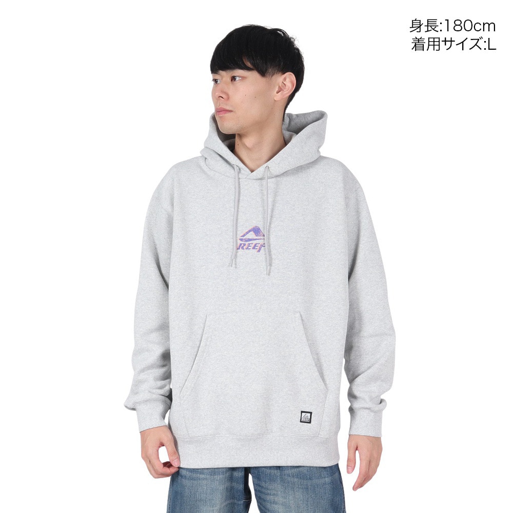 リーフ（REEF）（メンズ）SOLONA SWEAT フーディ RFPKM2401-H.GRY