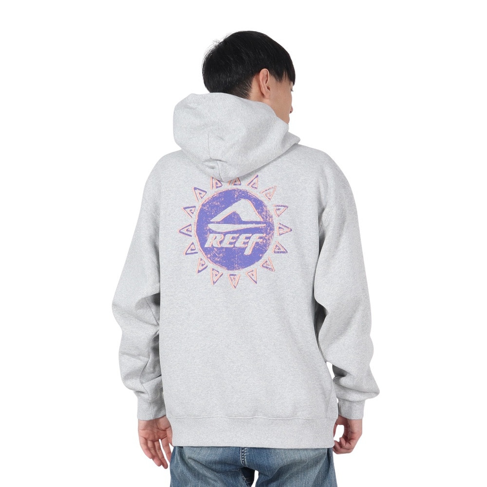 リーフ（REEF）（メンズ）SOLONA SWEAT フーディ RFPKM2401-H.GRY