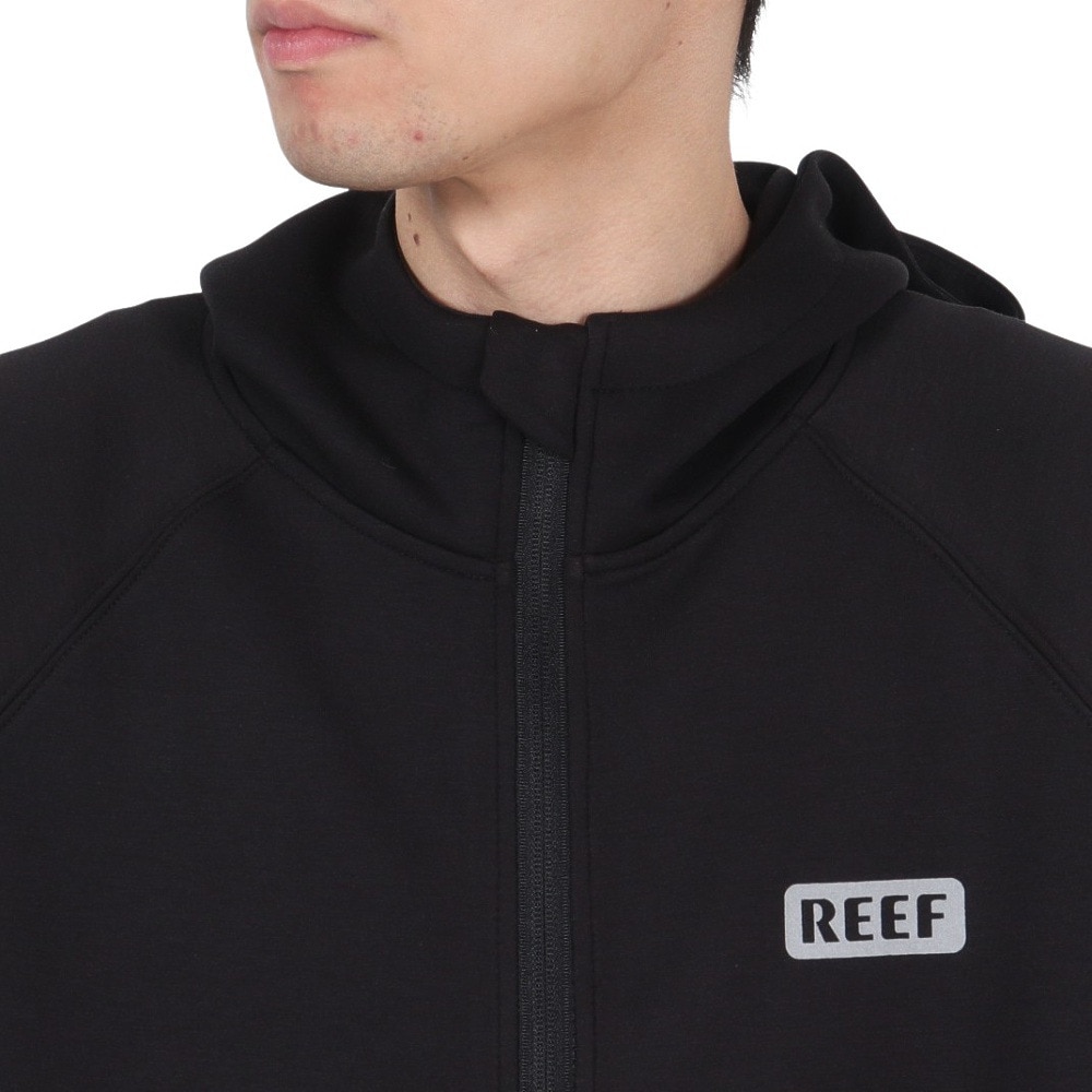 リーフ（REEF）（メンズ）アクティブ ニット フーディー RFPKM2405-BLK