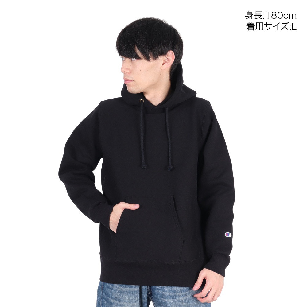 チャンピオン-ヘリテイジ（CHAMPION-HERITAGE）（メンズ）リバースウィーブ フーデッドスウェットシャツ MADE IN USA C5-A101 090