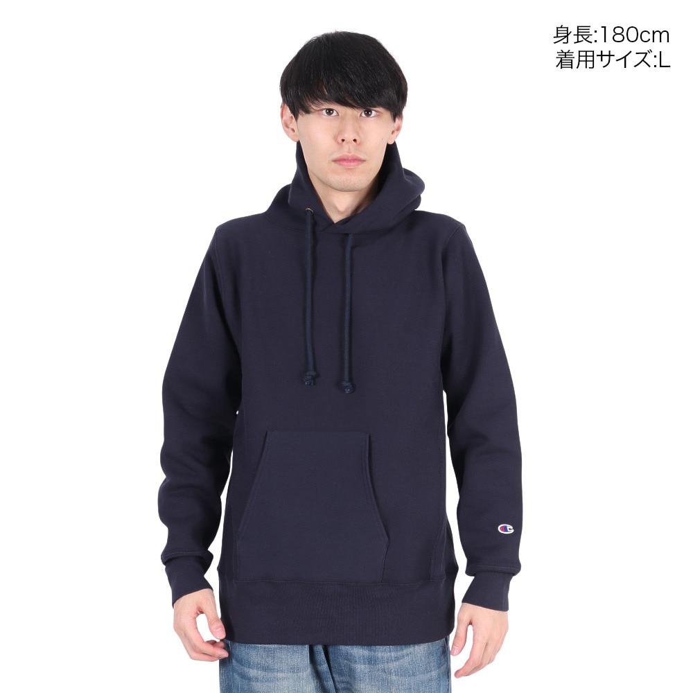 チャンピオン-ヘリテイジ（CHAMPION-HERITAGE）（メンズ）リバースウィーブ フーデッドスウェットシャツ MADE IN USA C5-A101 370