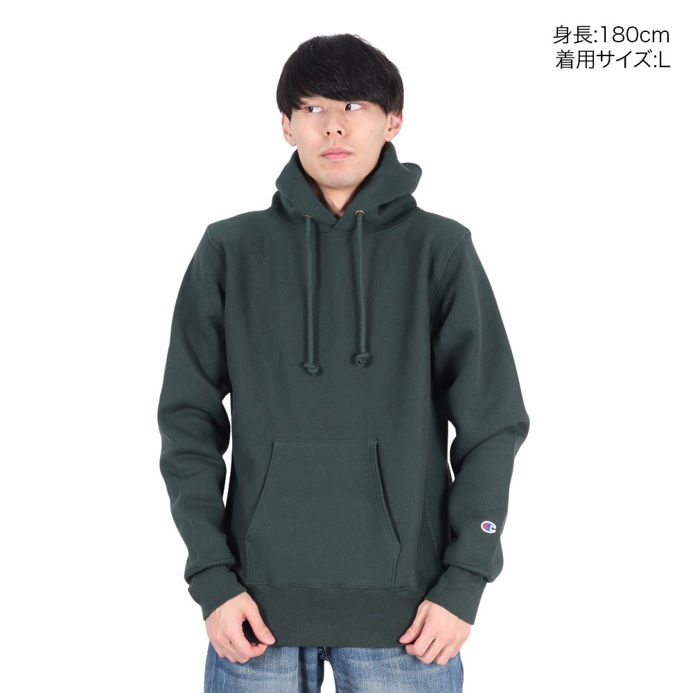 チャンピオン-ヘリテイジ（CHAMPION-HERITAGE）（メンズ）リバースウィーブ フーデッドスウェットシャツ MADE IN USA C5-A101 560