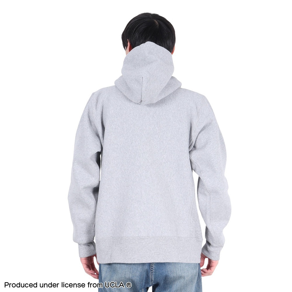 チャンピオン-ヘリテイジ（CHAMPION-HERITAGE）（メンズ）リバースウィーブ フーデッドスウェットシャツ UCLA MADE IN USA C5-A103 070