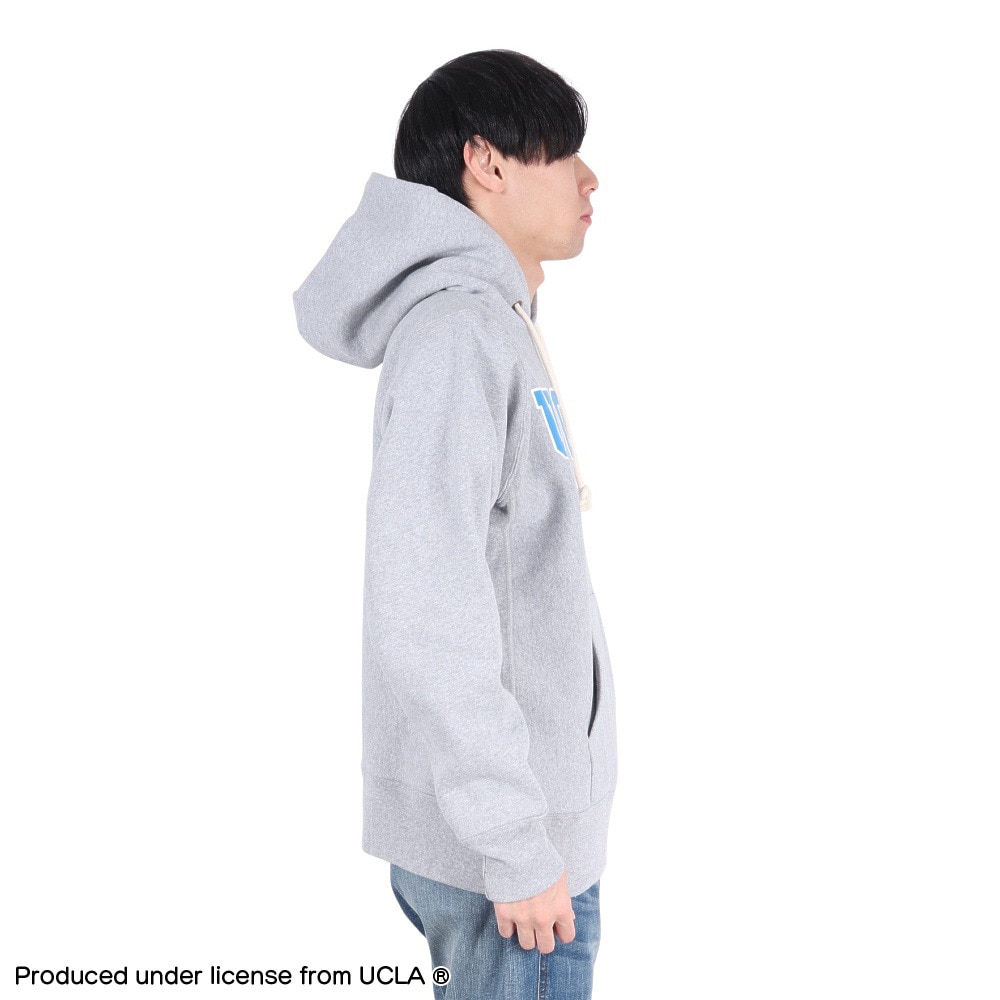 チャンピオン-ヘリテイジ（CHAMPION-HERITAGE）（メンズ）リバースウィーブ フーデッドスウェットシャツ UCLA MADE IN USA C5-A103 070