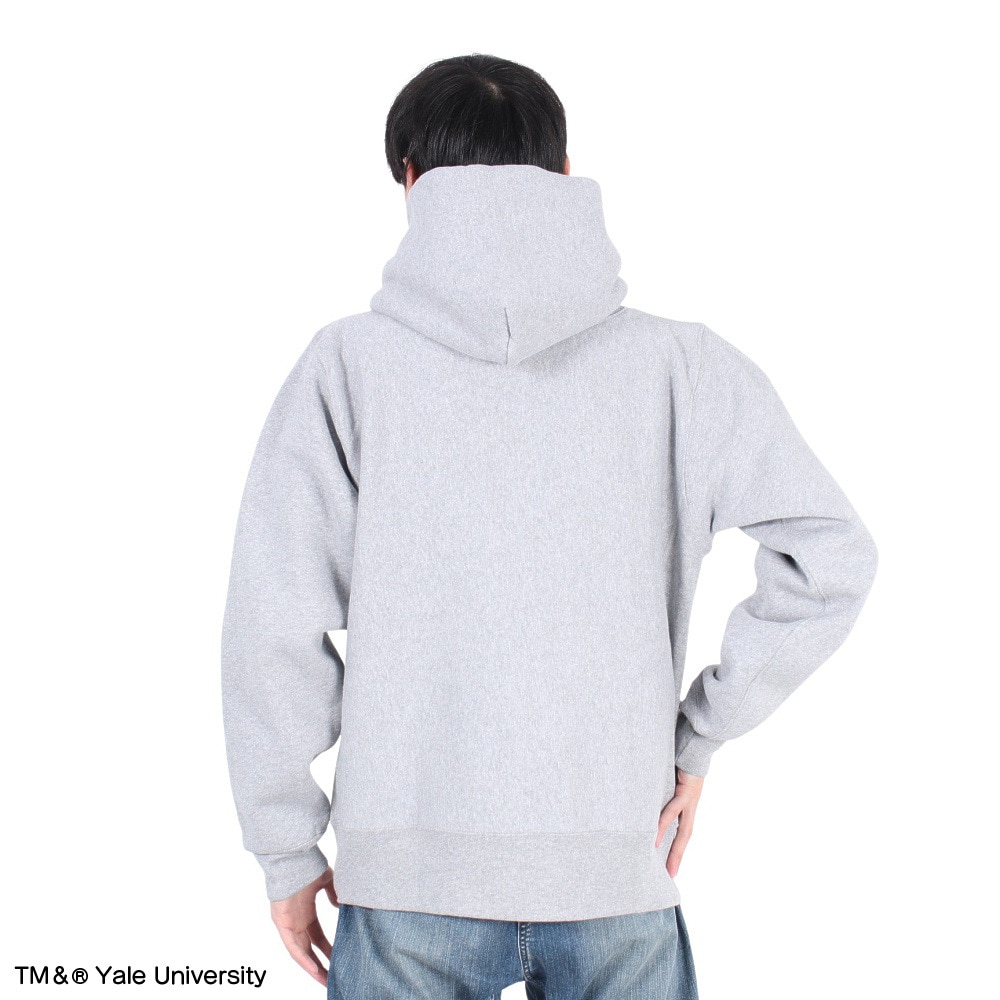 チャンピオン-ヘリテイジ（CHAMPION-HERITAGE）（メンズ）リバースウィーブ フーデッドスウェットシャツ YALE MADE IN USA C5-A104 070