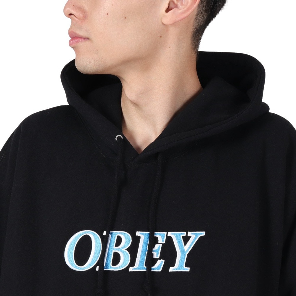 オベイ（OBEY）（メンズ）リズム フーディ 112470223BLK