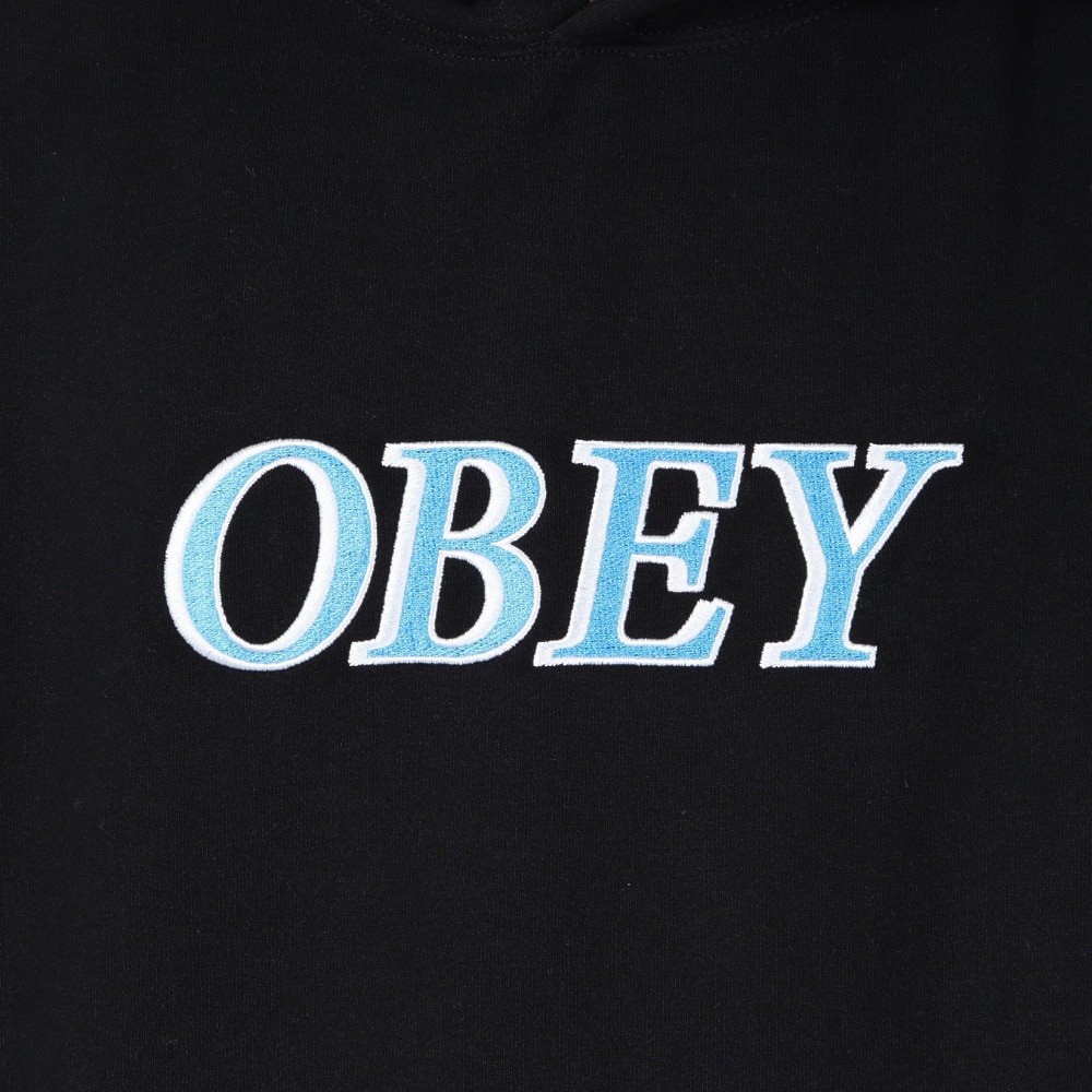 オベイ（OBEY）（メンズ）リズム フーディ 112470223BLK