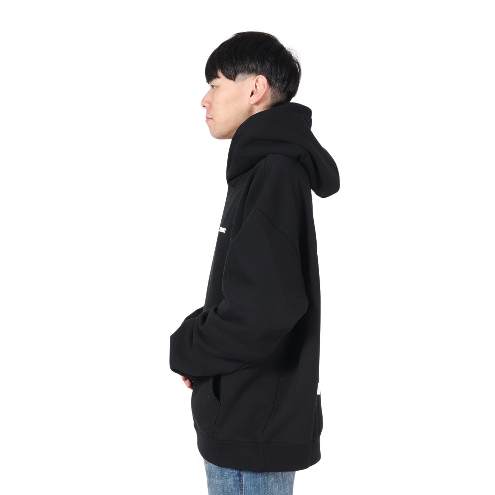 オベイ（OBEY）（メンズ）BOLD STAR EXTRA HEAVY フーディ 112470224BLK