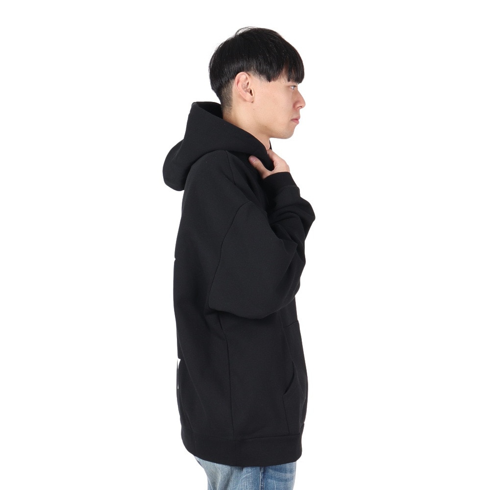 オベイ（OBEY）（メンズ）BOLD STAR EXTRA HEAVY フーディ 112470224BLK