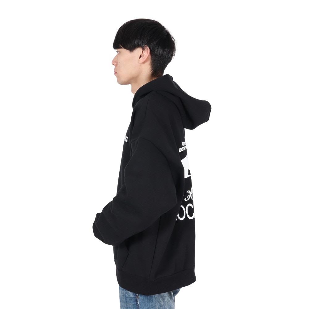 オベイ（OBEY）（メンズ）SERVICES EXTRA HEAVY フーディー 112470238BLK