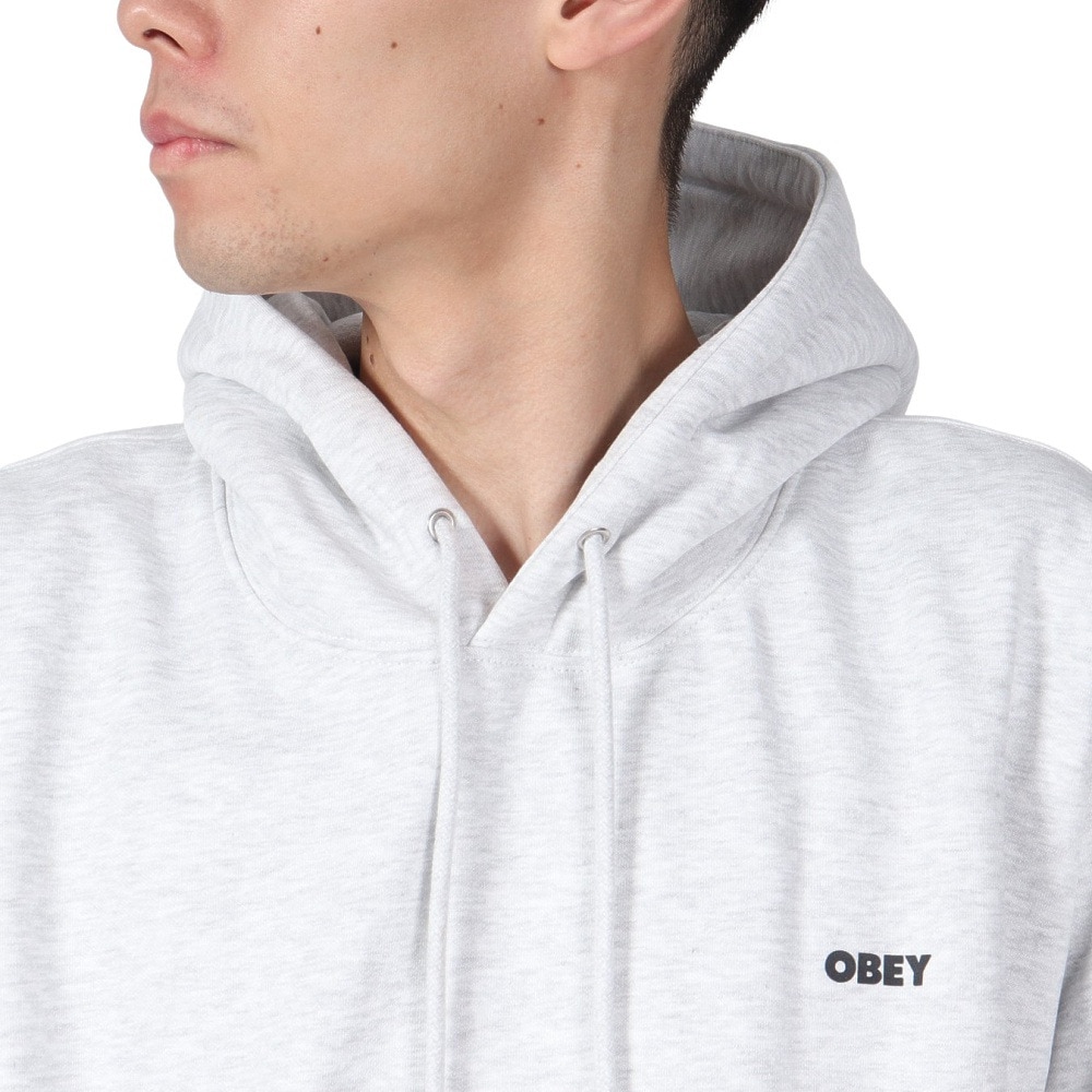 オベイ（OBEY）（メンズ）BOLD フーデッド スウェットシャツ 112842349HEA
