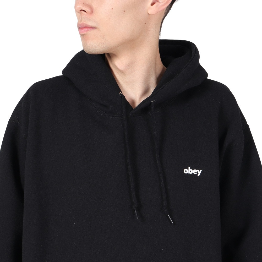 オベイ（OBEY）（メンズ）DALMATION フーディ 112843923BLK
