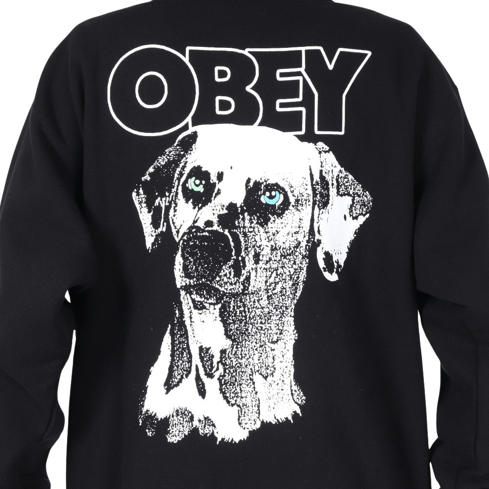 オベイ（OBEY）（メンズ）DALMATION フーディ 112843923BLK