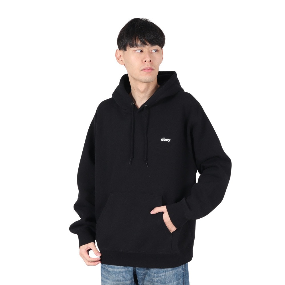 オベイ（OBEY）（メンズ）DALMATION フーディ 112843923BLK