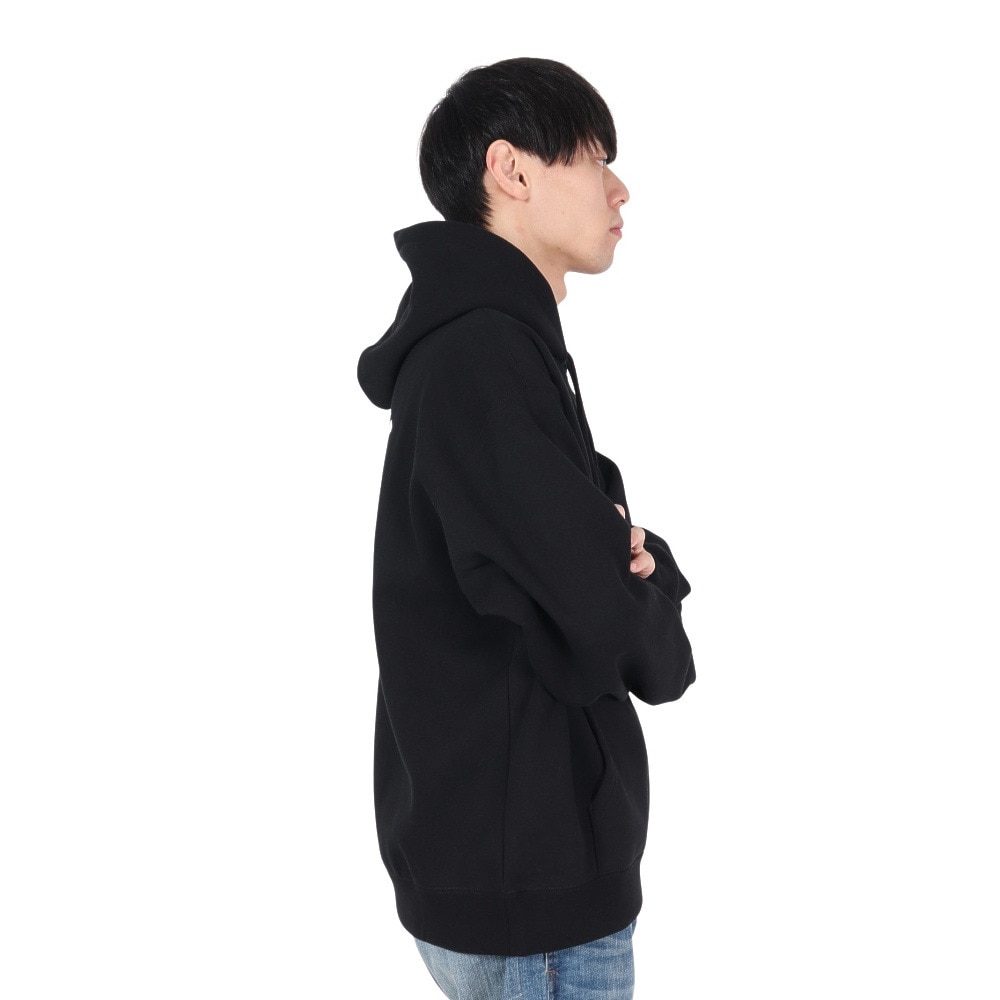 オベイ（OBEY）（メンズ）LOTUS WITH HANDS フード スウェット 112843974BLK